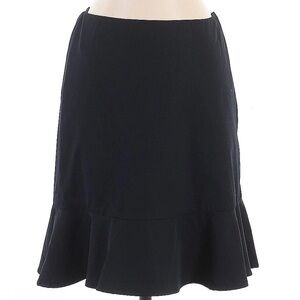 Jones New York Signature Black Ruffled Skirt Plus Size 22W